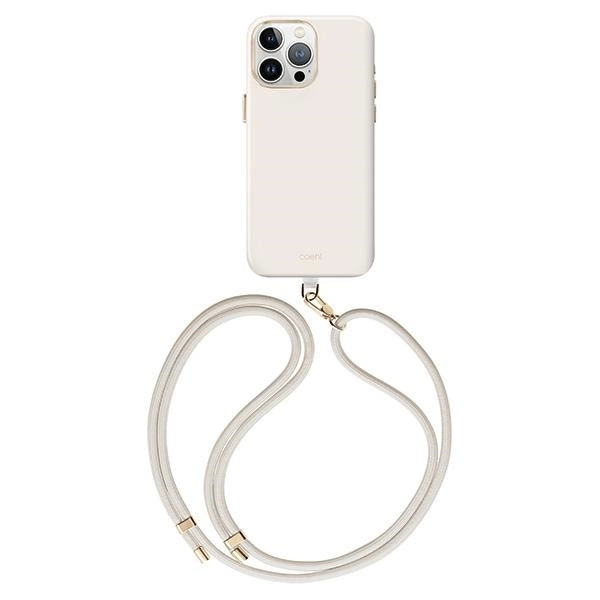 Uniq Coehl Creme MagSafe Case for iPhone 15 Pro Max 6.7" - Beigeeng
