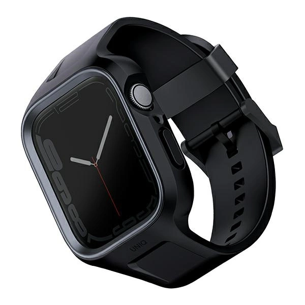 Uniq Monos 2 in 1 Strap + Case for Apple Watch 45/44mm - Blackeng