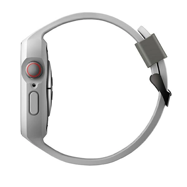 Uniq Monos 2 in 1 Set Strap + Case for Apple Watch 45 / 44 mm - Grayeng