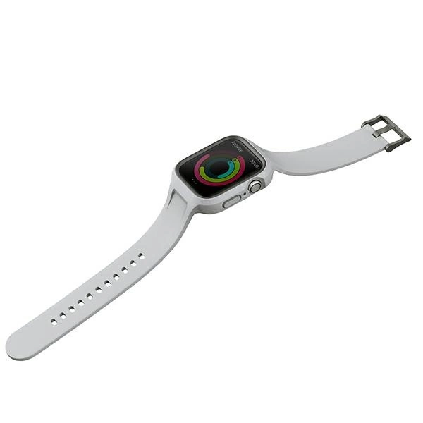 Uniq Monos 2 in 1 Set Strap + Case for Apple Watch 45 / 44 mm - Grayeng
