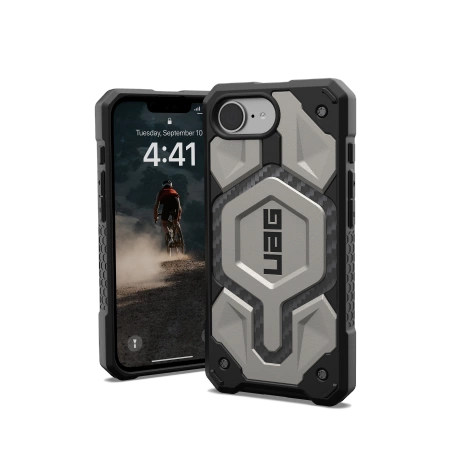 UAG Monarch Pro MagSafe case for iPhone 16e - titaniumeng
