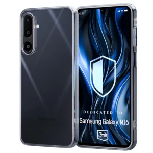 3mk Clear Case for Samsung Galaxy M16 5G - transparenteng