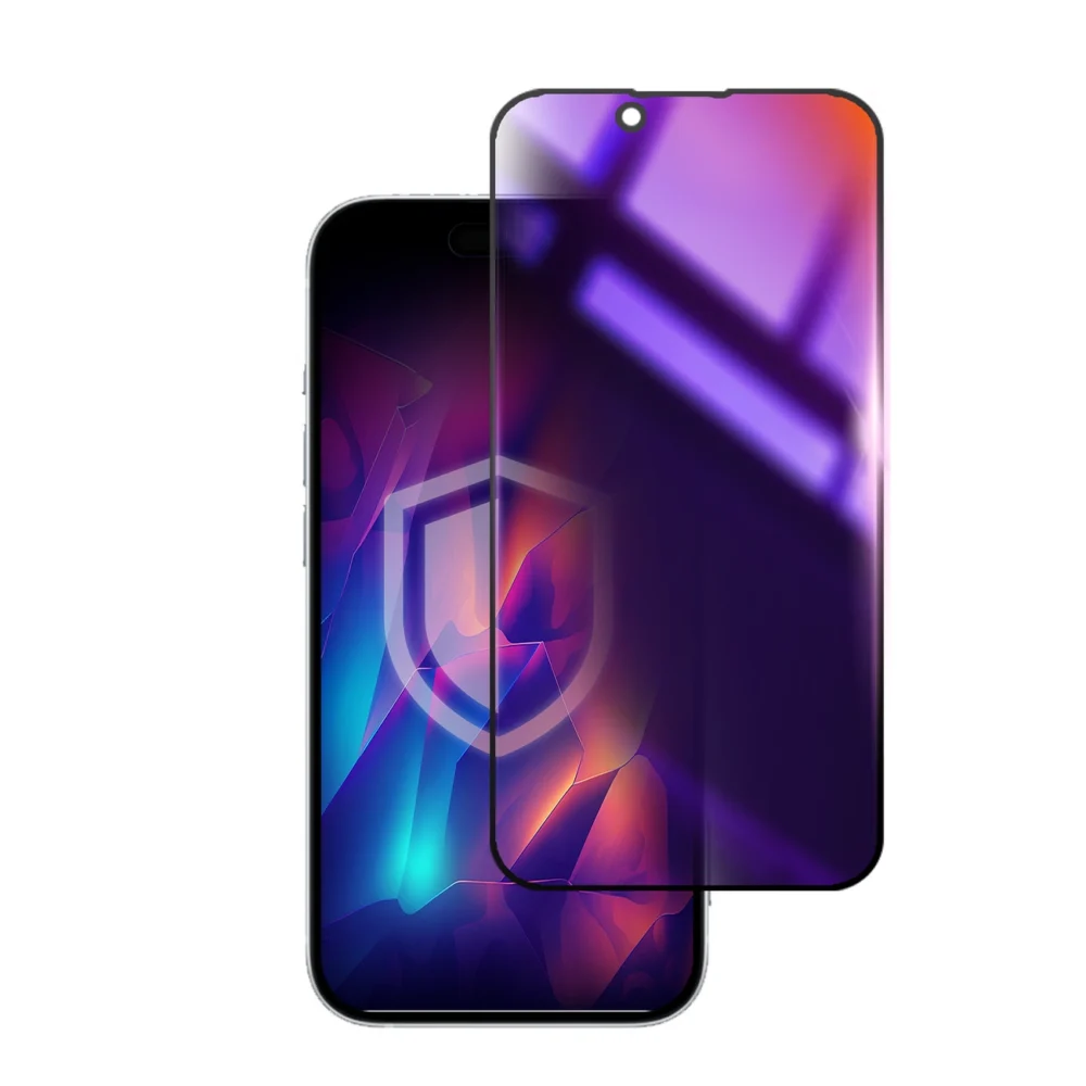 3mk Rainbow Privacy Tempered Glass for Apple iPhone 16eeng