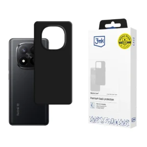 3mk Silicone Case for Xiaomi Redmi Note 14 Pro+ - blackeng