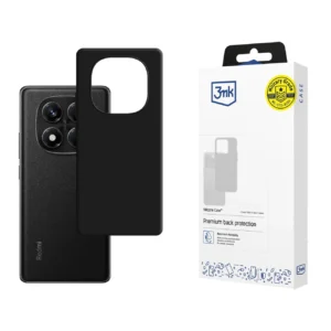 3mk Silicone Case for Xiaomi Redmi Note 14 Pro 5G - blackeng