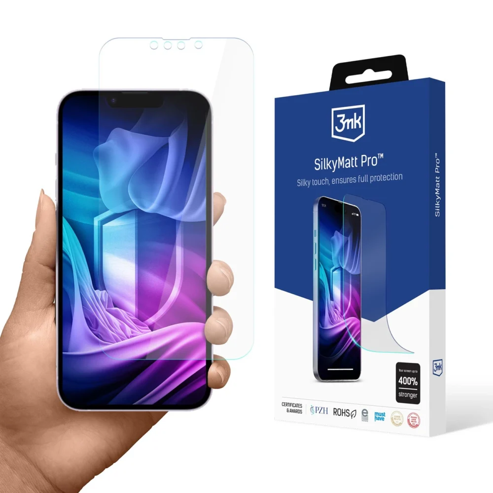Matte foil 3mk Silky Matt Pro for Apple iPhone 16e / SE4eng