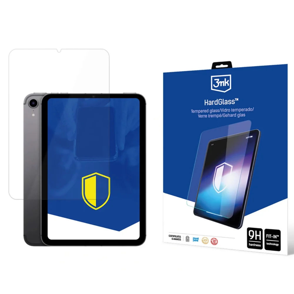 3mk HardGlass tempered glass for iPad mini 8.3" 2021 (6th gen.) / iPad mini 8.3" 2024 (7th gen.)eng