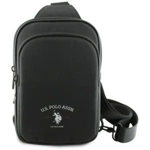 US Polo Petit Pique Crossbody Arch Phone Bag Blackeng