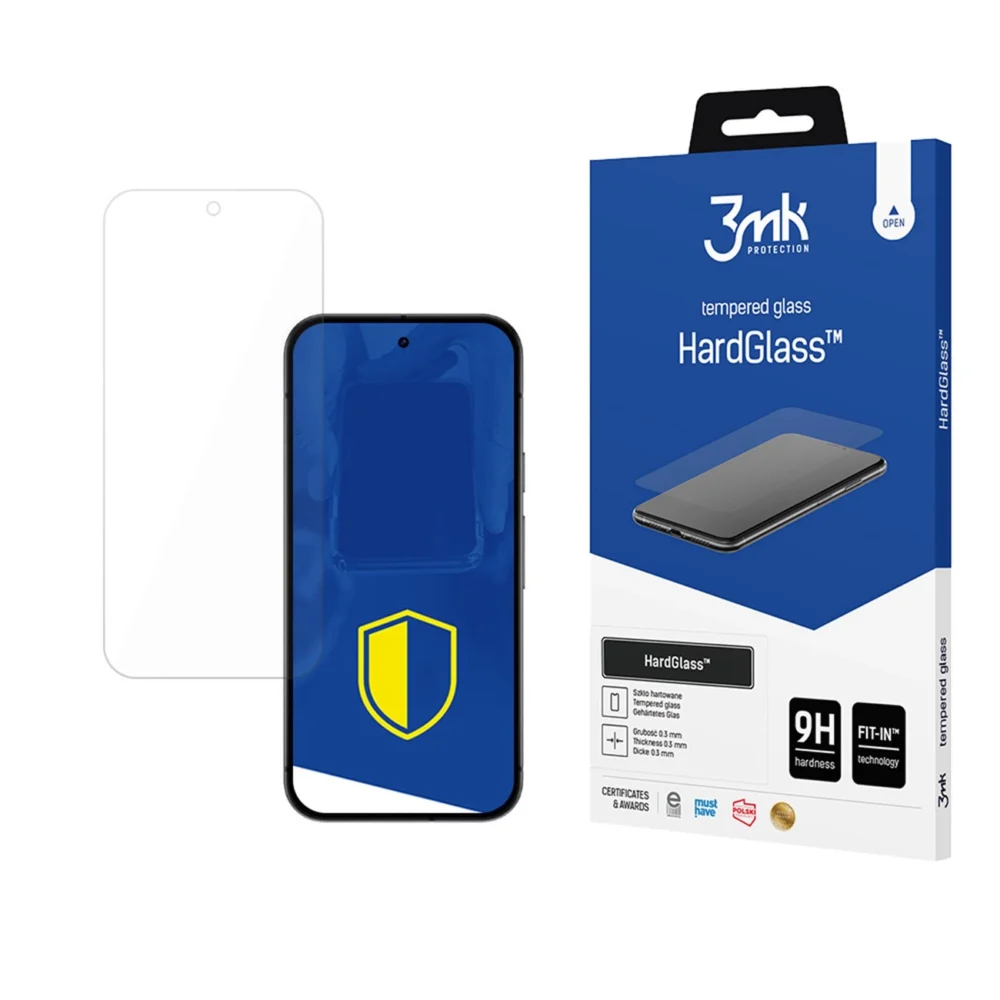 Tempered glass 3mk HardGlass for Google Pixel 9Aeng
