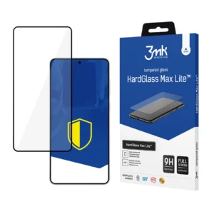 Tempered glass 3mk HardGlass Max Lite Black for Samsung Galaxy S25 Edgeeng