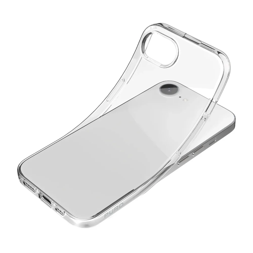 Puro Cover TPU Ultra-Slim "0.3 NUDE" for iPhone 16E, transparenteng