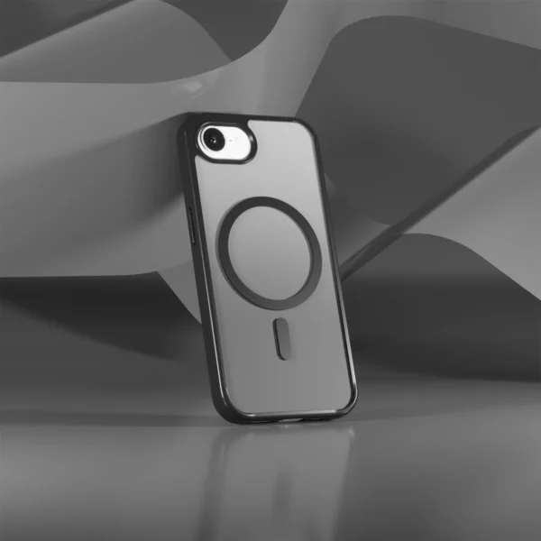 Puro Cover in TPU "GRADIENT" with Magsafe and gradient effect for iPhone 16E, blackeng