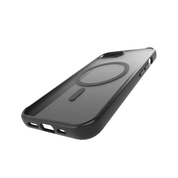 Puro Cover in TPU "GRADIENT" with Magsafe and gradient effect for iPhone 16E, blackeng