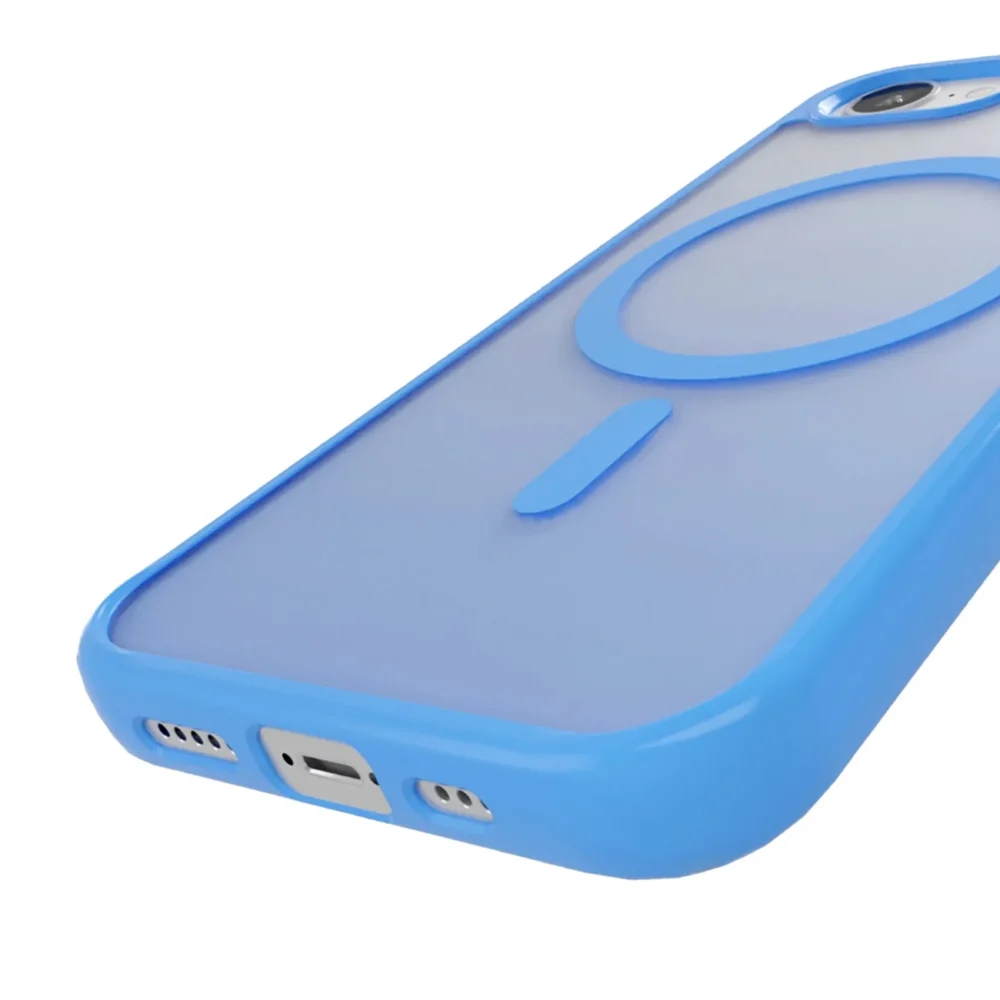 Puro Cover in TPU "GRADIENT" with Magsafe and gradient effect for iPhone 16E, blueeng