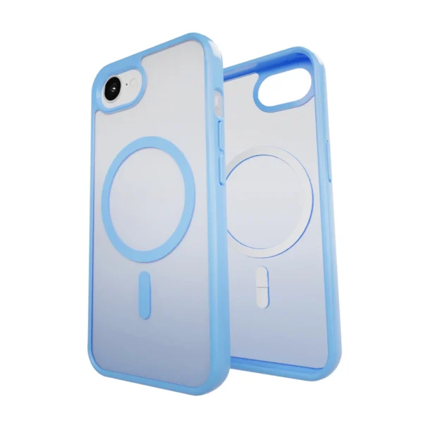Puro Cover in TPU "GRADIENT" with Magsafe and gradient effect for iPhone 16E, blueeng