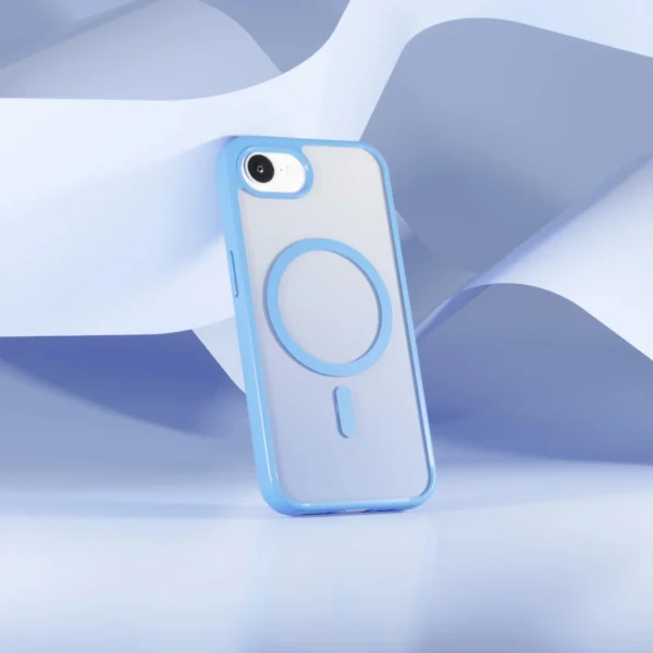 Puro Cover in TPU "GRADIENT" with Magsafe and gradient effect for iPhone 16E, blueeng