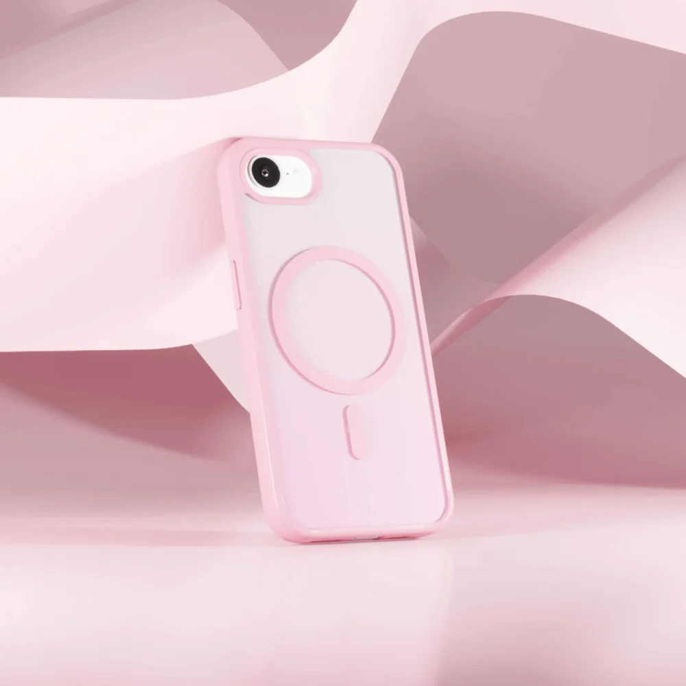 Puro Cover in TPU "GRADIENT" with Magsafe and gradient effect for iPhone 16E, pinkeng