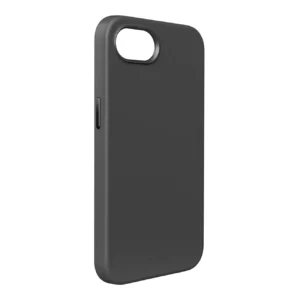 Puro Liquid Silicon Cover "ICON MAG PRO" with Magsafe, metal buttons and camera ring for iPhone 16E, blackeng