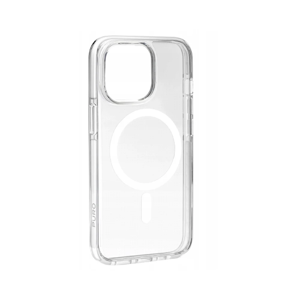 Puro Cover in TPU+PC "LITE MAG" with Magsafe for iPhone 16E, transparenteng