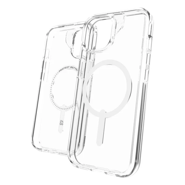ZAGG Crystal Palace Snap Case for iPhone 16e (2025) / 15 / 14 / 13 - Transparenteng