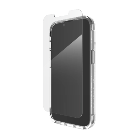 ZAGG Luxe Bundle Case for iPhone 16e (2025) / 15 / 14 / 13 - Transparenteng