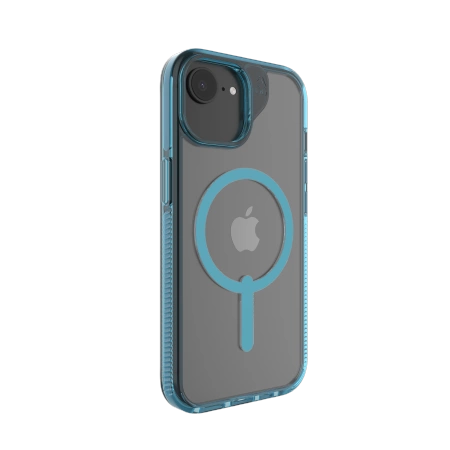 ZAGG Santa Cruz Snap Case with MagSafe for iPhone 16e (2025) / 15 / 14 / 13 - Blueeng