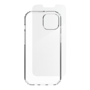 ZAGG IF Defense Bundle Case for iPhone 16e (2025) / 15 / 14 / 13 - Transparenteng