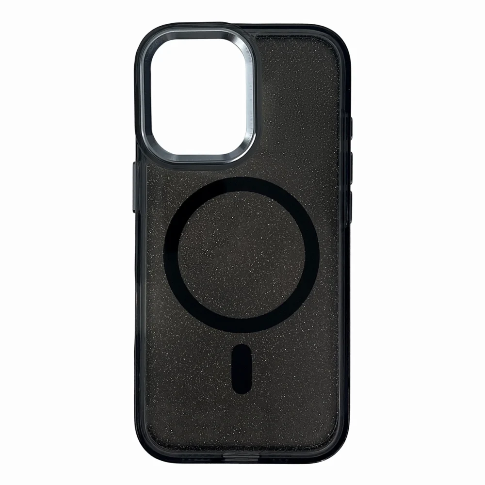 Glitter Case with MagSafe for iPhone 16e - Blackeng