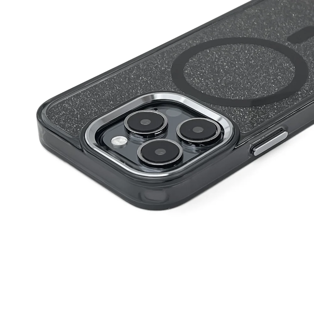 Glitter Case with MagSafe for iPhone 16e - Blackeng