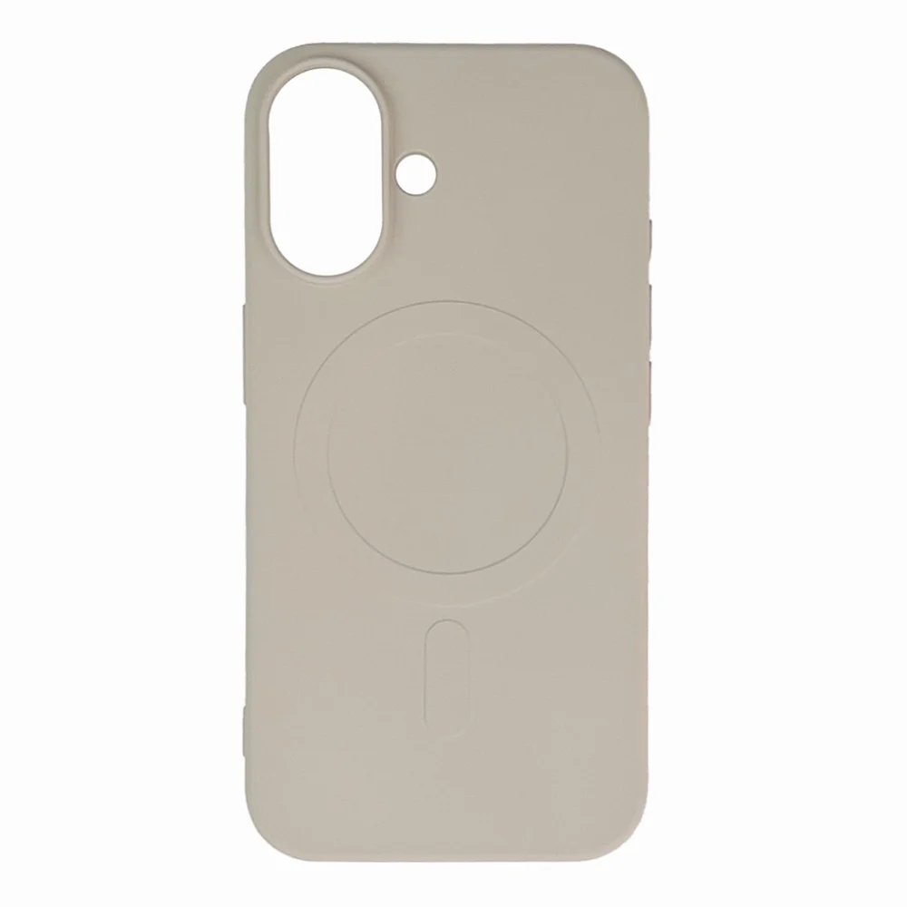 Liquid Silicone Case with MagSafe for Samsung Galaxy S25 Edge - Beigeeng