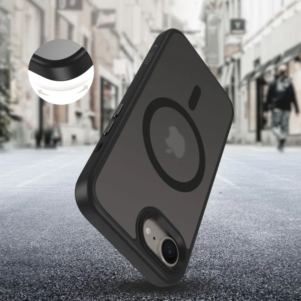 Tech-Protect MagMat MagSafe iPhone 16e Case - Matte Blackeng