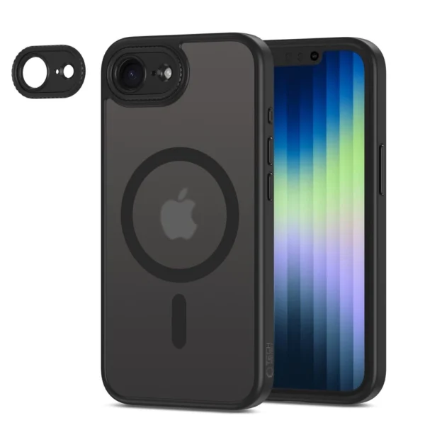 Tech-Protect MagCam MagSafe iPhone 16e Case - Matte Blackeng