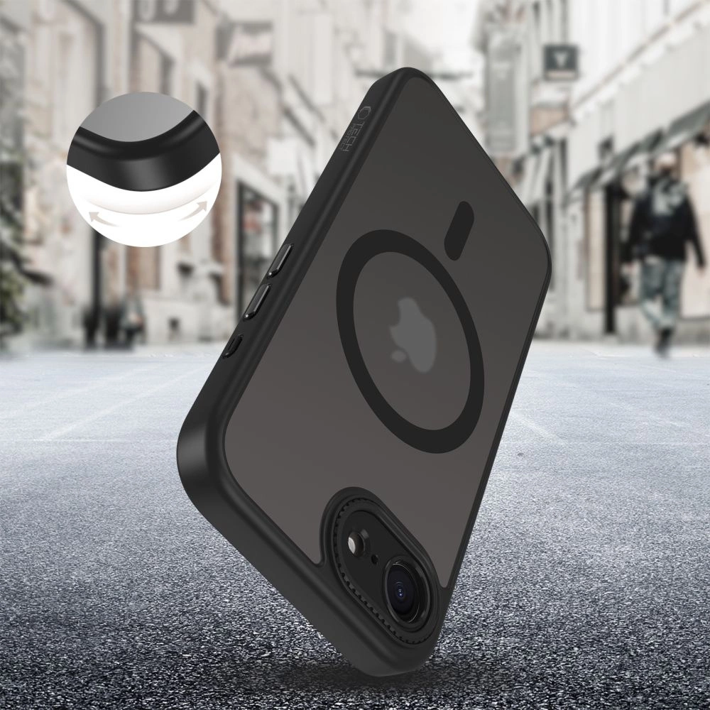 Tech-Protect MagCam MagSafe iPhone 16e Case - Matte Blackeng