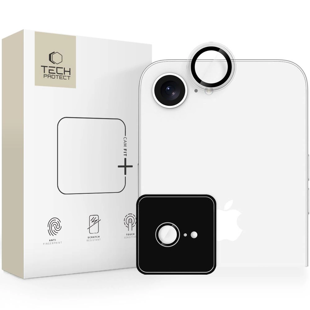 Tech-Protect Camring Fit+ Lens Cover for iPhone 16e - Cleareng