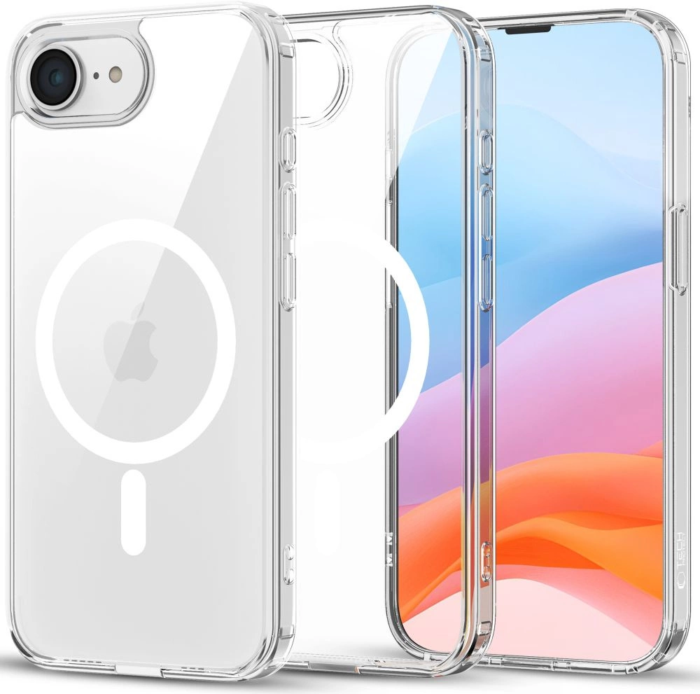 Tech-Protect FlexAir Hybrid MagSafe iPhone 16e Case - Cleareng