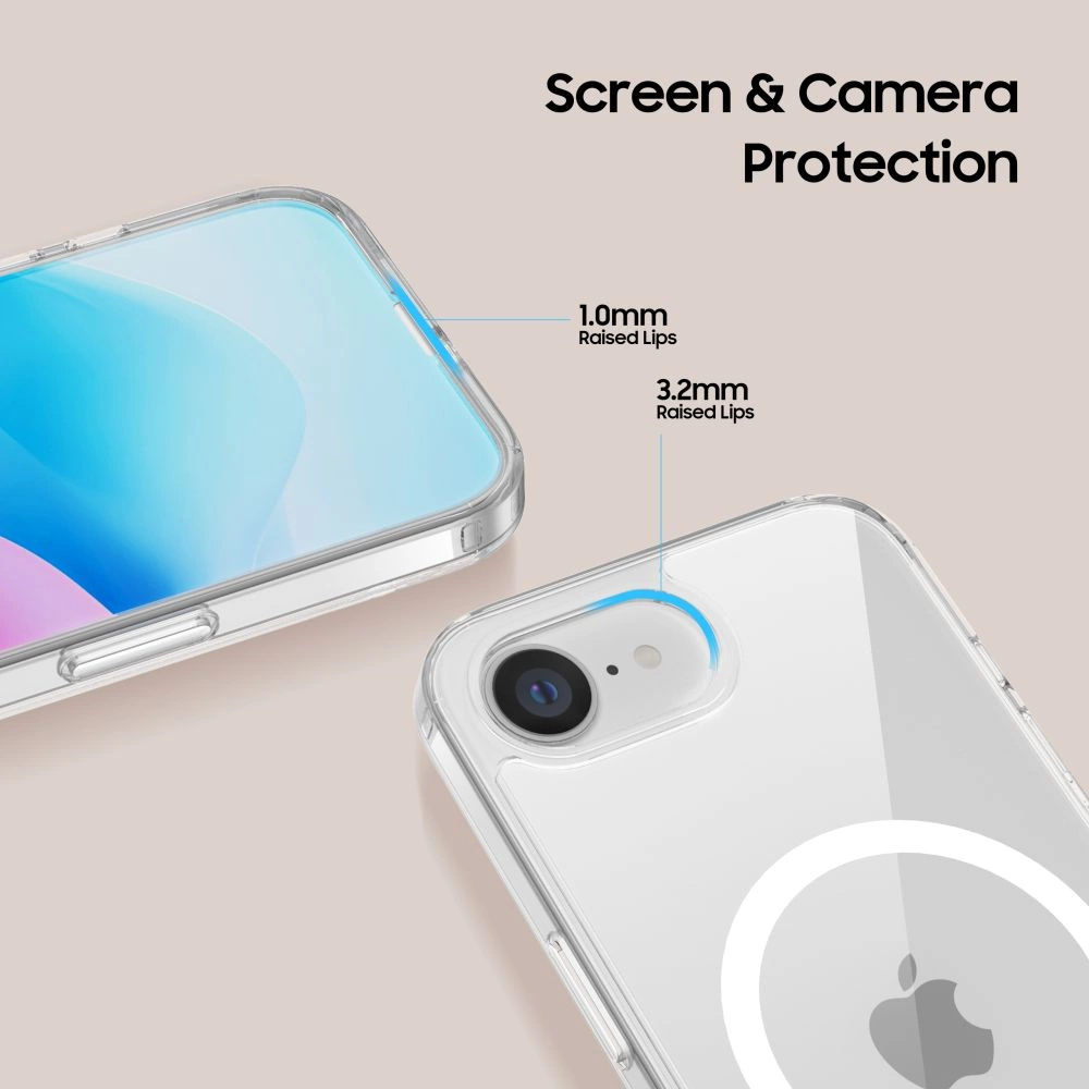 Tech-Protect FlexAir Hybrid MagSafe iPhone 16e Case - Cleareng