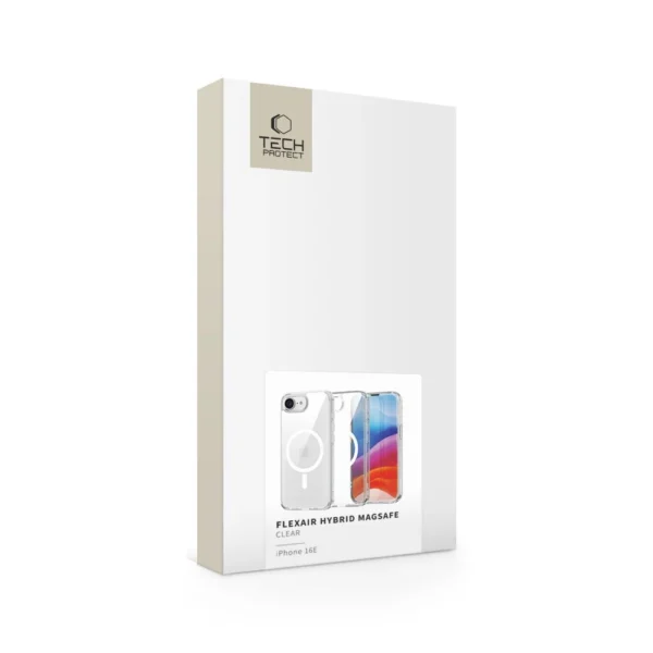 Tech-Protect FlexAir Hybrid MagSafe iPhone 16e Case - Cleareng