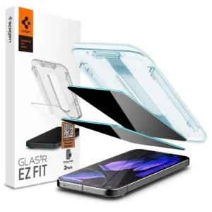 Spigen Glas.TR "Ez Fit" Privacy 2-pack Privacy Glass for Google Pixel 9 Pro XLeng