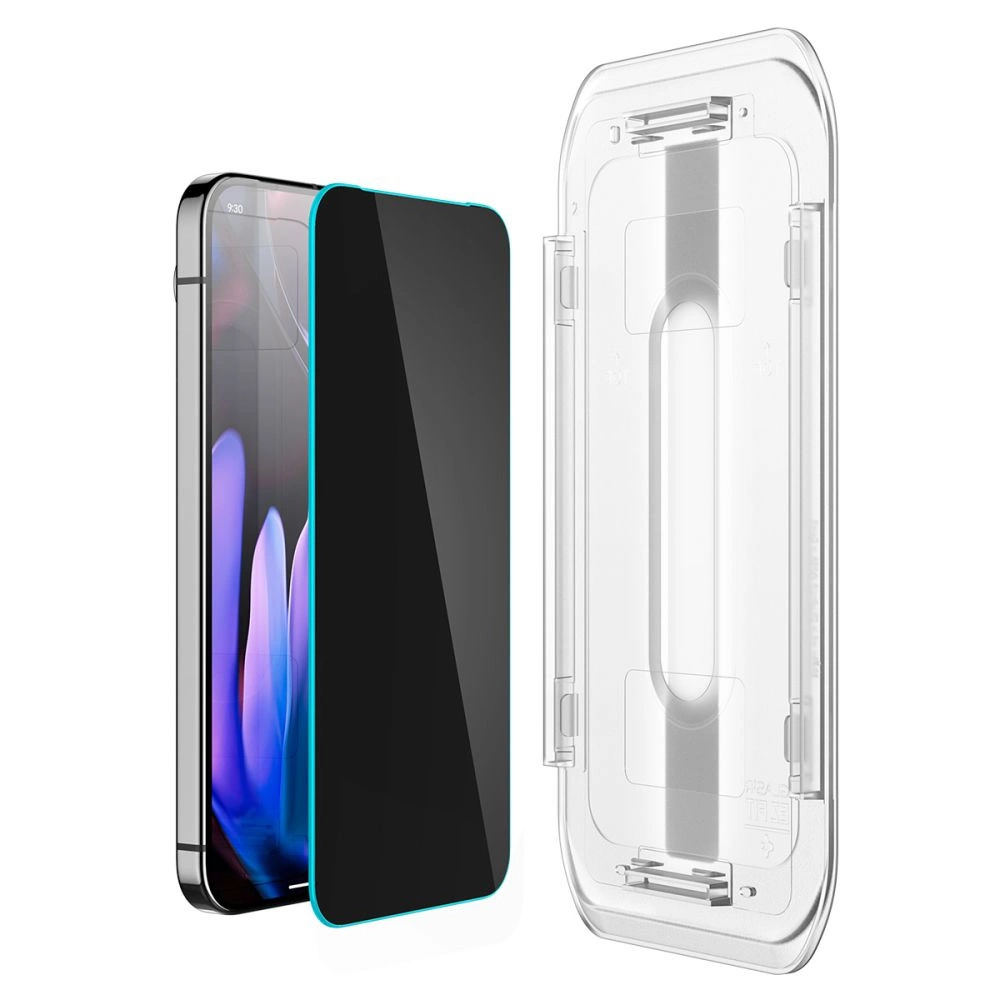 Spigen Glas.TR "Ez Fit" Privacy 2-pack Privacy Glass for Google Pixel 9 Pro XLeng