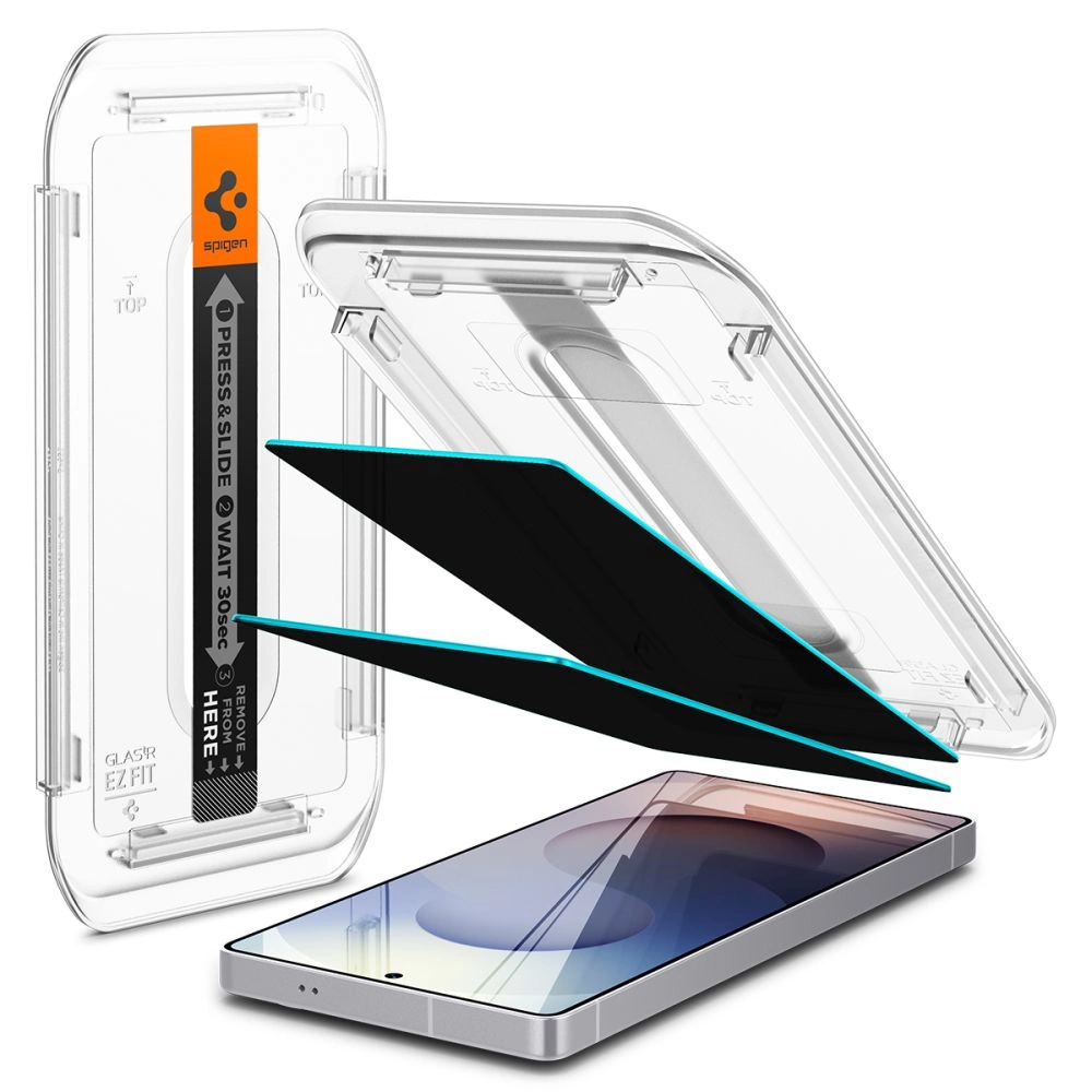 Spigen Glas.TR "Ez Fit" Privacy 2-pack for Samsung Galaxy S25 Ultraeng