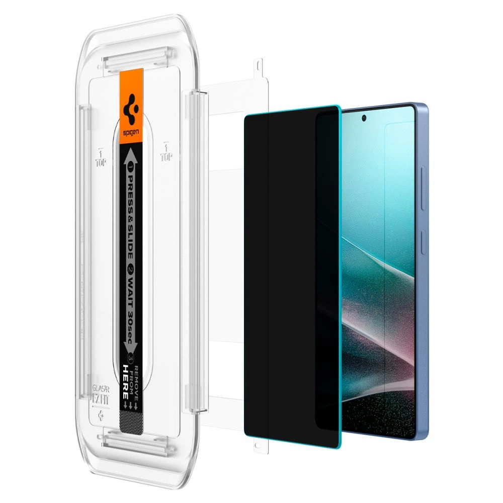 Spigen Glas.TR "Ez Fit" Privacy 2-pack for Samsung Galaxy S25 Ultraeng