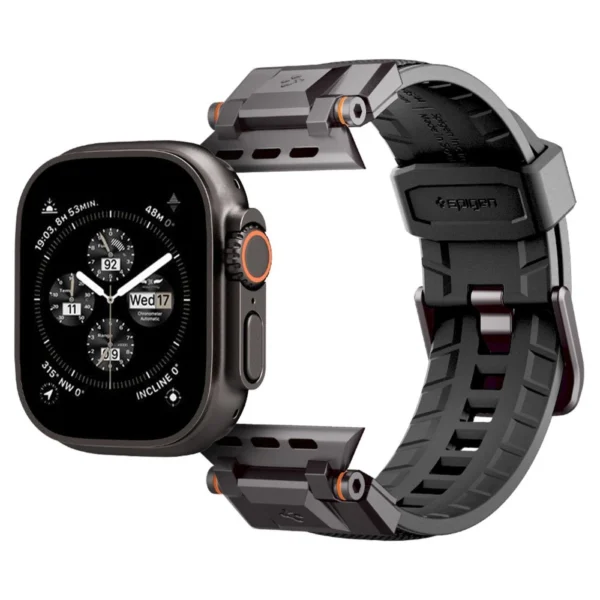 Spigen DuraPro Armor Strap for Apple Watch 44 / 45 / 46 / 49 mm - Blackeng