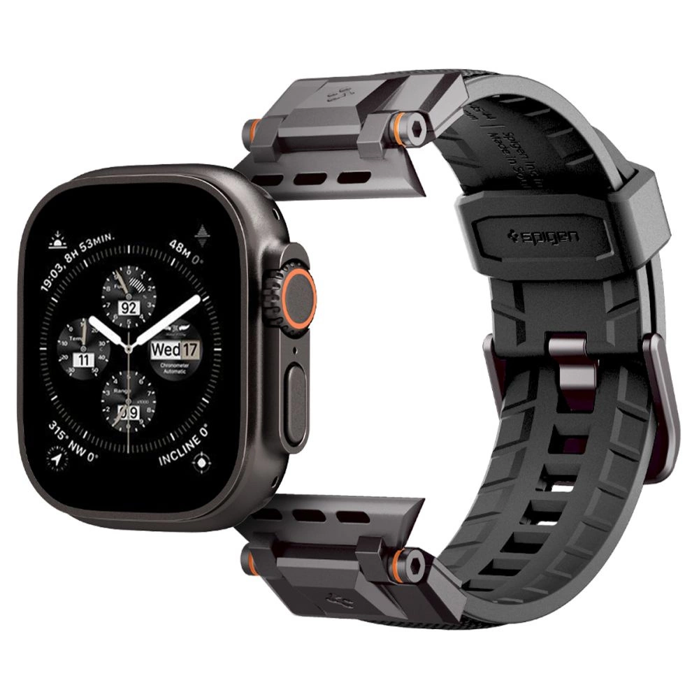 Spigen DuraPro Armor Strap for Apple Watch 44 / 45 / 46 / 49 mm - Blackeng