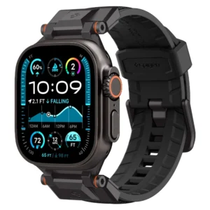 Spigen DuraPro Armor Strap for Apple Watch 44 / 45 / 46 / 49 mm - Blackeng