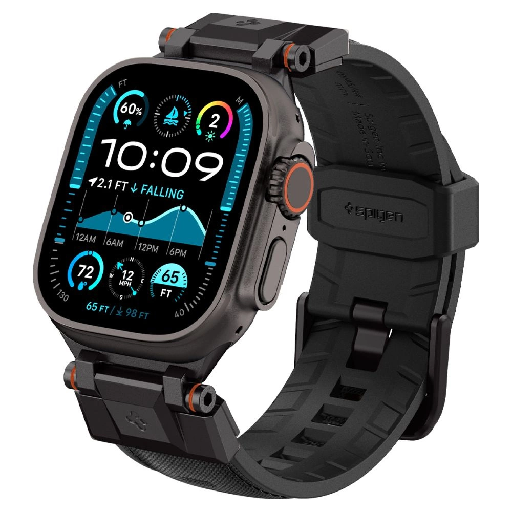 Spigen DuraPro Armor Strap for Apple Watch 44 / 45 / 46 / 49 mm - Blackeng