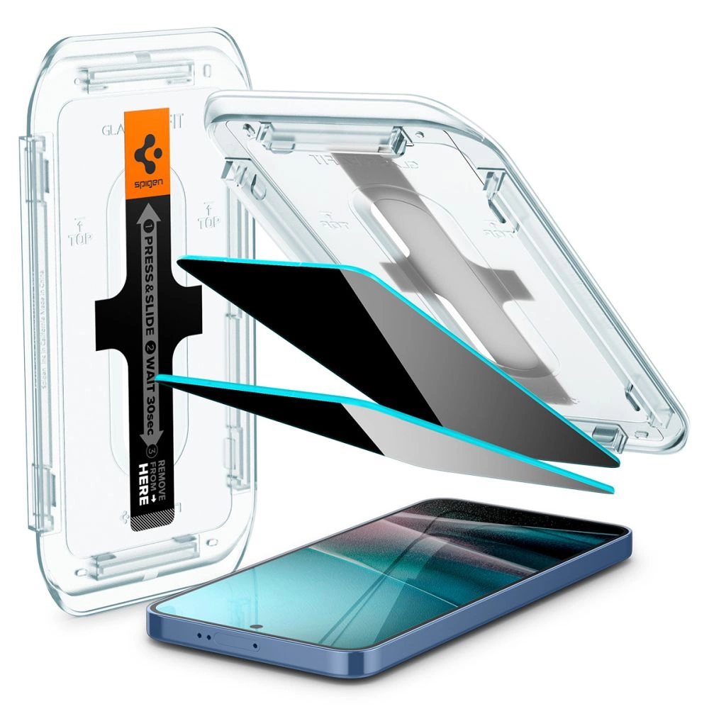Spigen Glas.TR "Ez Fit" Privacy HD 2-pack privacy glass for Samsung Galaxy S24+ / S25+eng