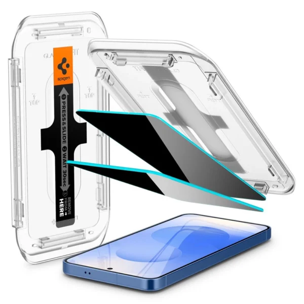 Spigen Glas.TR "Ez Fit" Privacy HD 2-pack privacy glass for Samsung Galaxy S24 / S25eng