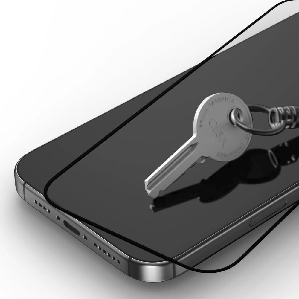 Tech-Protect Glass Fit+ 2-pack tempered glass for iPhone 16e / 14 / 13 Pro / 13 - blackeng