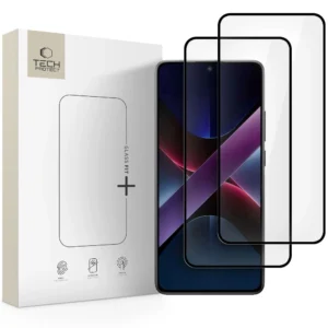 Tech-Protect Glass Fit+ 2-pack tempered glass for Xiaomi Poco X7 5G - blackeng