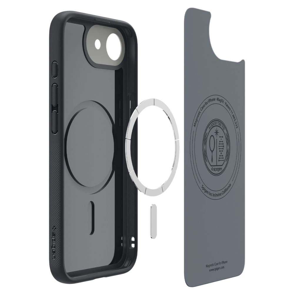 Spigen Nano Pop MagSafe iPhone 16e Case - Matte Blackeng